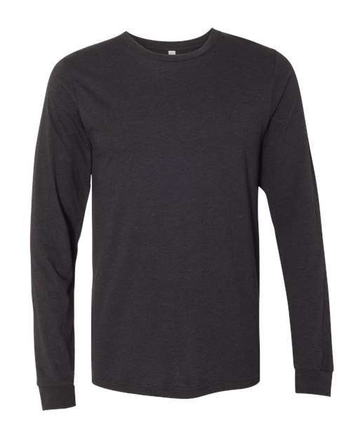 Heather CVC Long Sleeve Tee 3501CVC