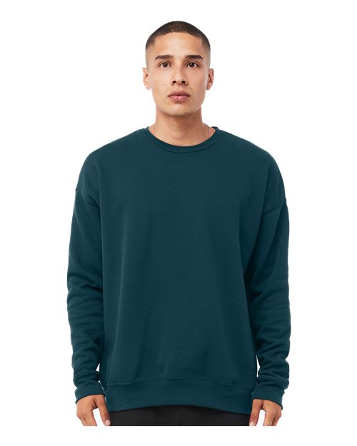 Sponge Fleece Drop Shoulder Crewneck Sweatshirt 3945