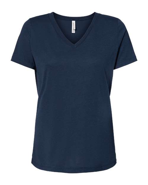 Women's Relaxed Triblend Short Sleeve V-Neck Tee 6415