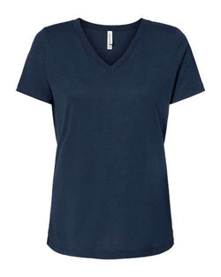 Women's Relaxed Triblend Short Sleeve V-Neck Tee 6415