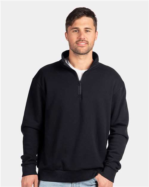 Fleece Quarter-Zip Pullover 9643
