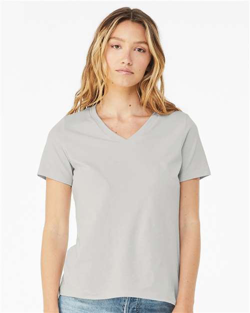 Women’s Relaxed Jersey V-Neck Tee 6405