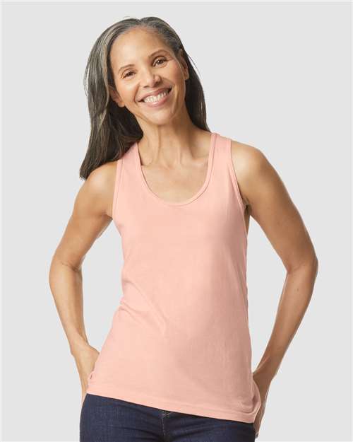 Softstyle® Women’s CVC Racerback Tank Top 64220LCVCv