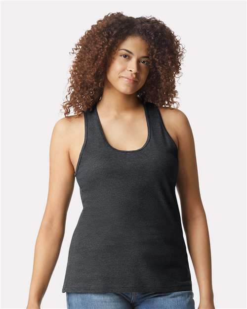 Softstyle® Women’s CVC Racerback Tank Top 64220LCVCv