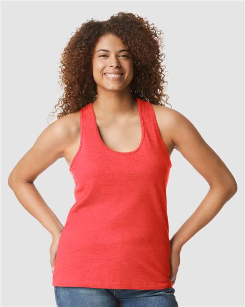 Softstyle® Women’s CVC Racerback Tank Top 64220LCVCv