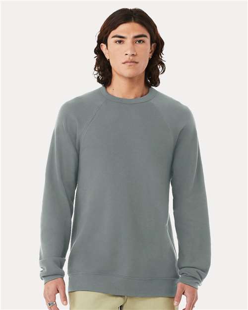 Sponge Fleece Raglan Crewneck Sweatshirt 3901