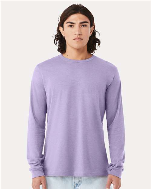 Heather CVC Long Sleeve Tee 3501CVC