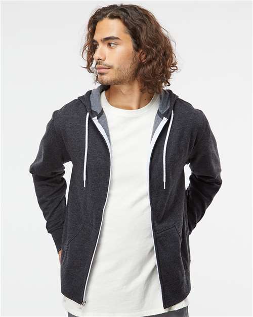 Lightweight Full-Zip Hooded Sweatshirt AFX90UNZ