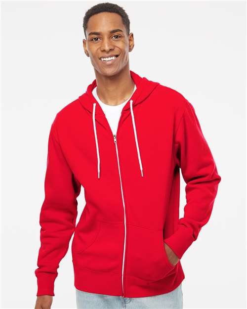 Lightweight Full-Zip Hooded Sweatshirt AFX90UNZ