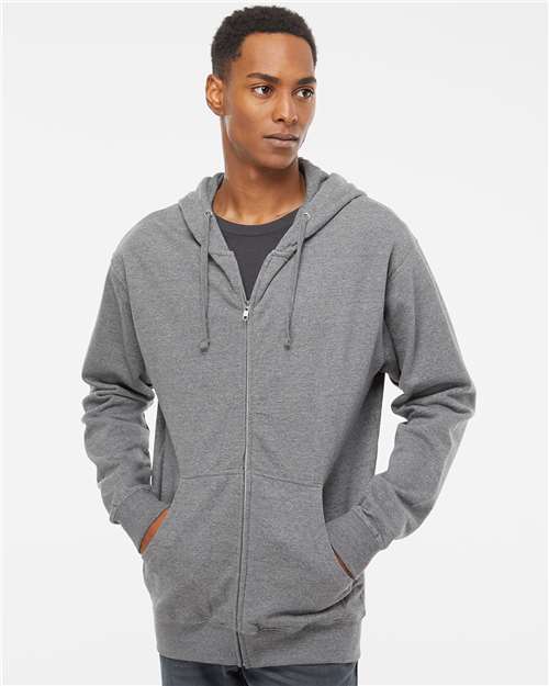 Midweight Full-Zip Hooded Sweatshirt SS4500Z
