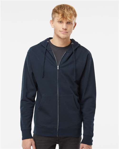 Midweight Full-Zip Hooded Sweatshirt SS4500Z