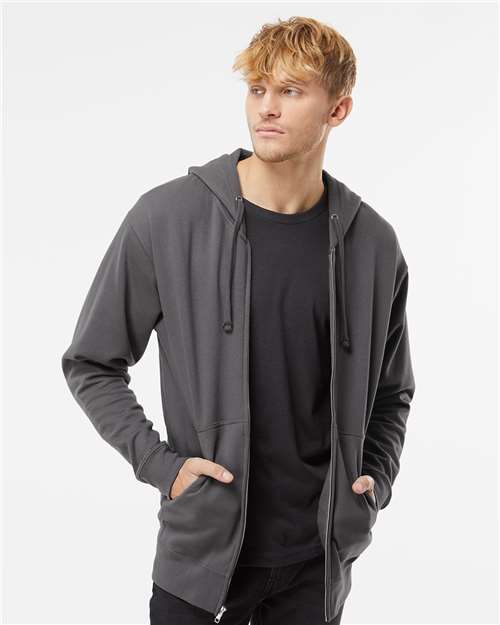 Midweight Full-Zip Hooded Sweatshirt SS4500Z