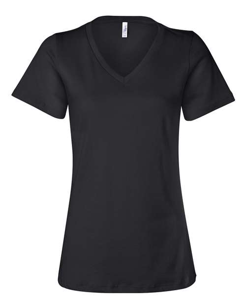 Women’s Relaxed Jersey V-Neck Tee 6405