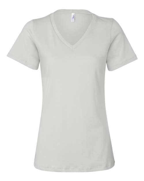 Women’s Relaxed Jersey V-Neck Tee 6405