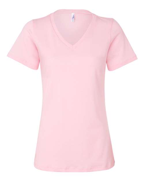 Women’s Relaxed Jersey V-Neck Tee 6405