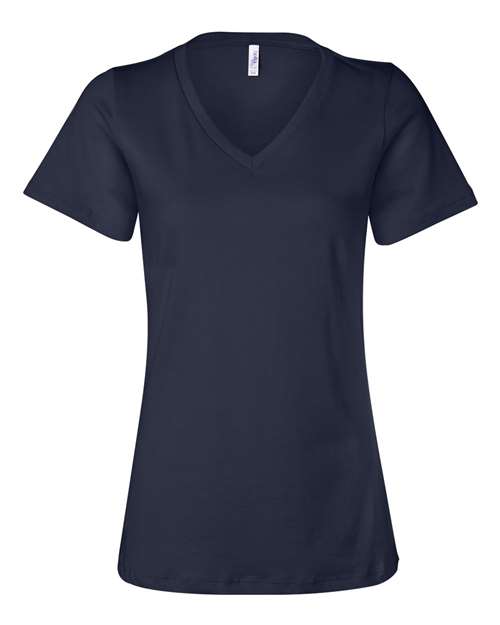 Women’s Relaxed Jersey V-Neck Tee 6405