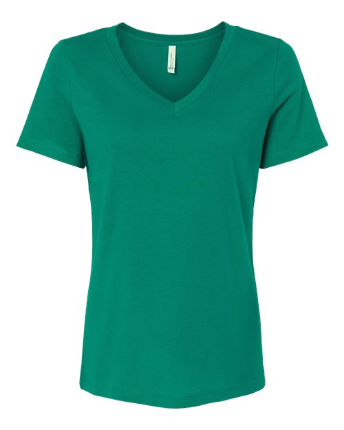 Women’s Relaxed Jersey V-Neck Tee 6405