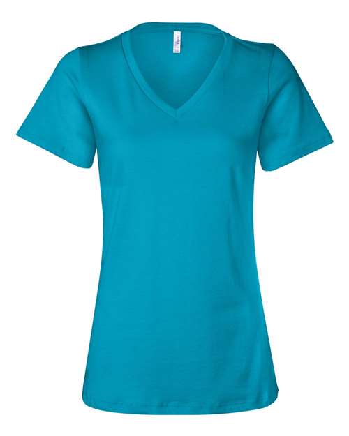 Women’s Relaxed Jersey V-Neck Tee 6405