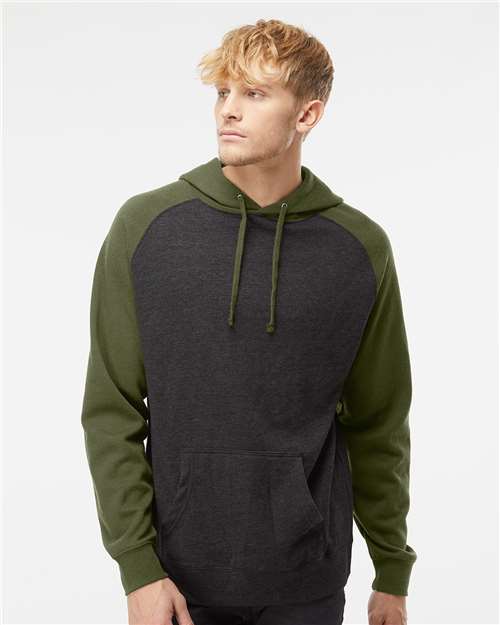 Raglan Hooded Sweatshirt IND40RP