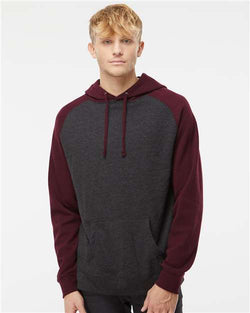 Raglan Hooded Sweatshirt IND40RP