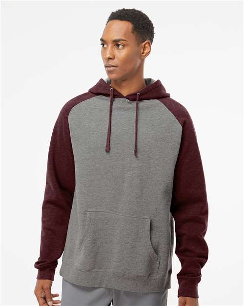 Raglan Hooded Sweatshirt IND40RP