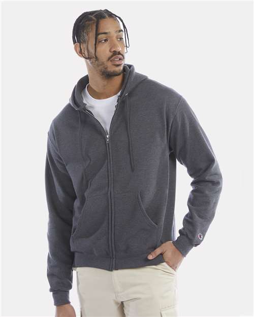 Powerblend® Full-Zip Hooded Sweatshirt S800