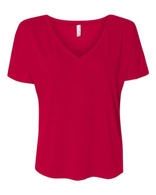 Women’s Slouchy V-Neck Tee 8815