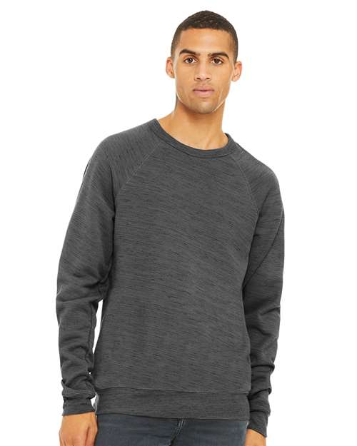 Sponge Fleece Raglan Crewneck Sweatshirt 3901