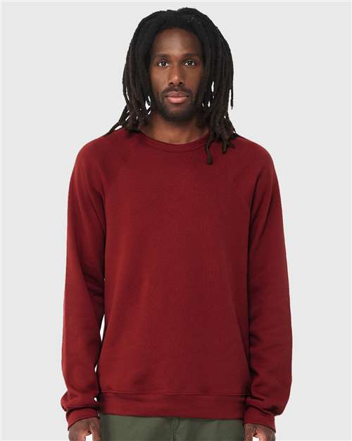 Sponge Fleece Raglan Crewneck Sweatshirt 3901