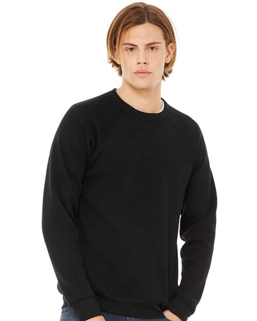 Sponge Fleece Raglan Crewneck Sweatshirt 3901