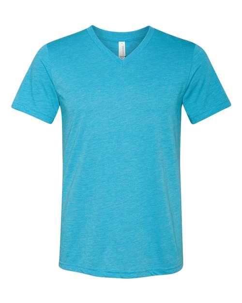 Triblend V-Neck Short Sleeve Tee 3415
