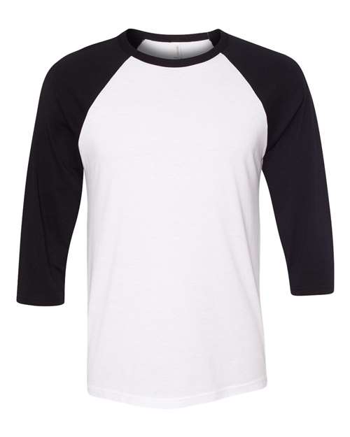 Three-Quarter Sleeve Baseball Tee 3200