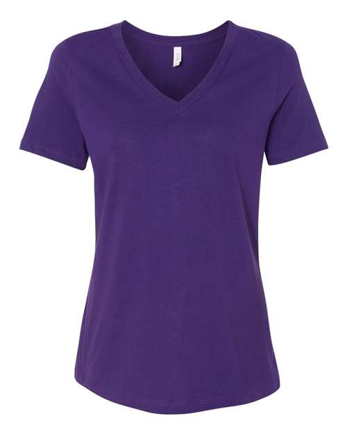 Women’s Relaxed Jersey V-Neck Tee 6405