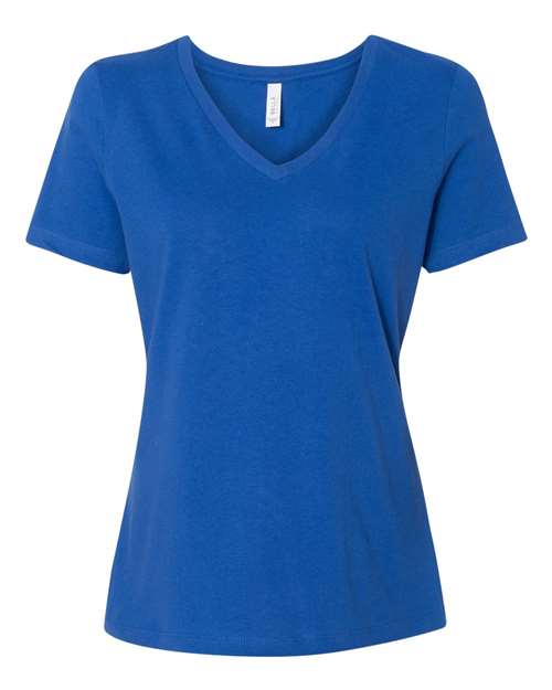 Women’s Relaxed Jersey V-Neck Tee 6405