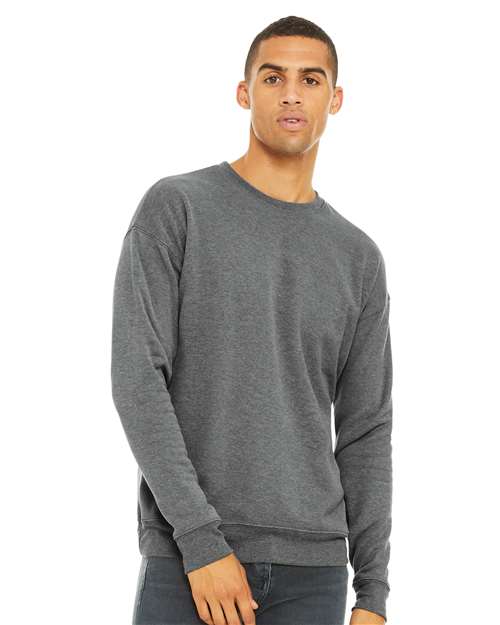 Sponge Fleece Drop Shoulder Crewneck Sweatshirt 3945