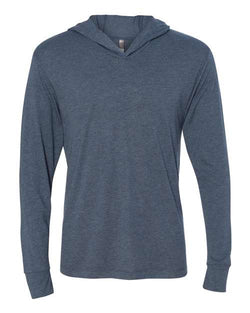 Triblend Hooded Long Sleeve Pullover 6021