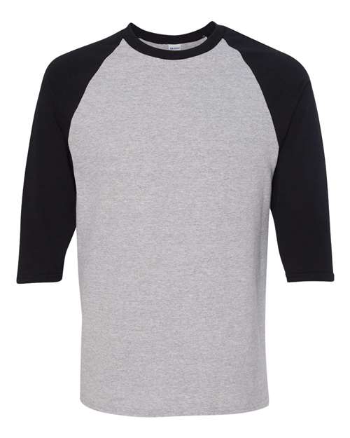 Heavy Cotton™ Raglan Three-Quarter Sleeve T-Shirt 5700