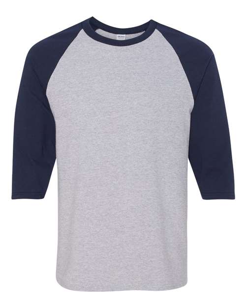 Heavy Cotton™ Raglan Three-Quarter Sleeve T-Shirt 5700