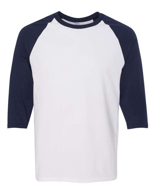 Heavy Cotton™ Raglan Three-Quarter Sleeve T-Shirt 5700