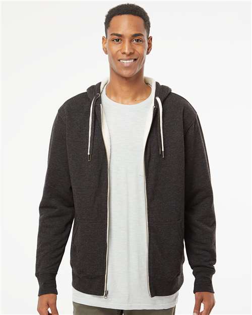 Sherpa-Lined Hooded Sweatshirt EXP90SHZ