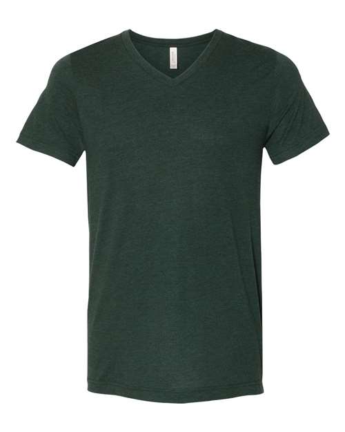 Triblend V-Neck Short Sleeve Tee 3415