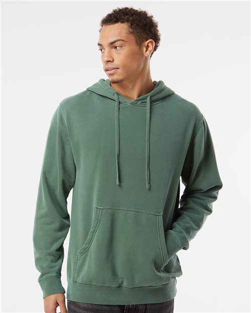 Midweight Pigment-Dyed Hooded Sweatshirt PRM4500
