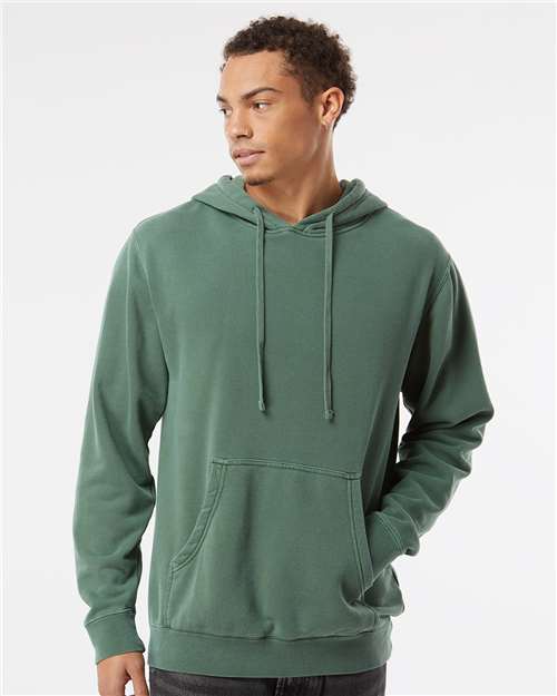 Midweight Pigment-Dyed Hooded Sweatshirt PRM4500