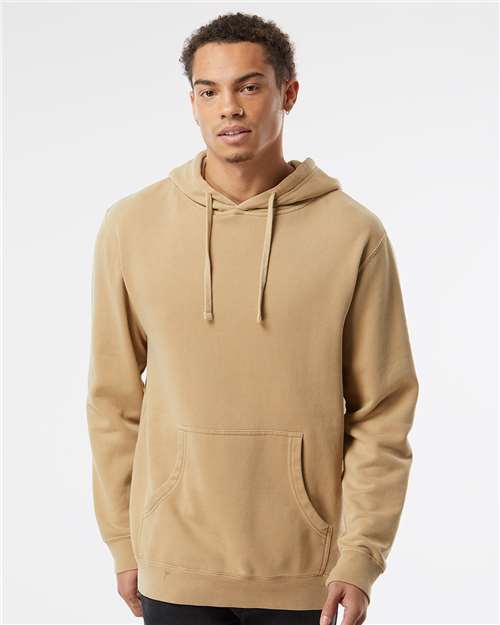 Midweight Pigment-Dyed Hooded Sweatshirt PRM4500