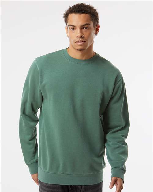 Midweight Pigment-Dyed Crewneck Sweatshirt PRM3500