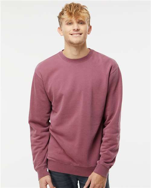 Midweight Pigment-Dyed Crewneck Sweatshirt PRM3500