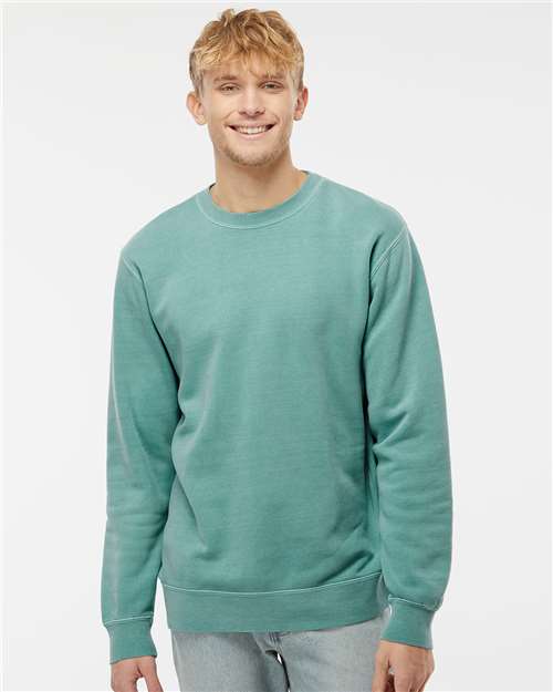 Midweight Pigment-Dyed Crewneck Sweatshirt PRM3500