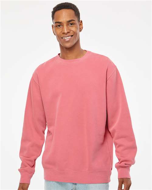 Midweight Pigment-Dyed Crewneck Sweatshirt PRM3500
