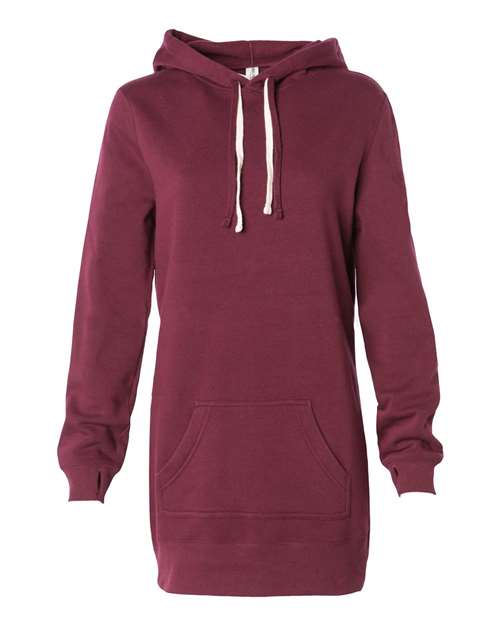 Women’s Special Blend Hooded Sweatshirt Dress PRM65DRS