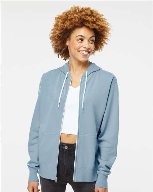 Lightweight Full-Zip Hooded Sweatshirt AFX90UNZ